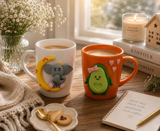 Elephant Kids Ceramic Mug
